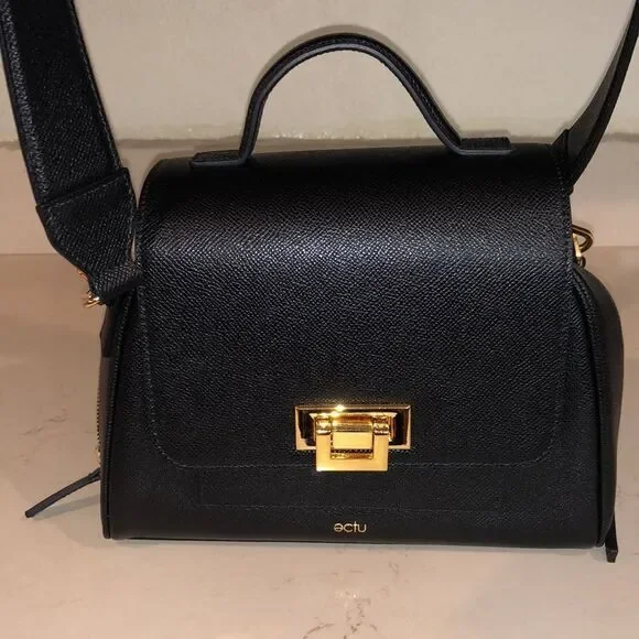 ECTU Mini PALERMO Italian Leather CrossBody - Picture 5 of 17